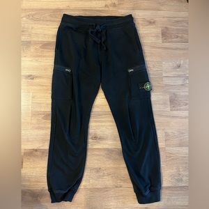 Stone Island Black Joggers Rep XL